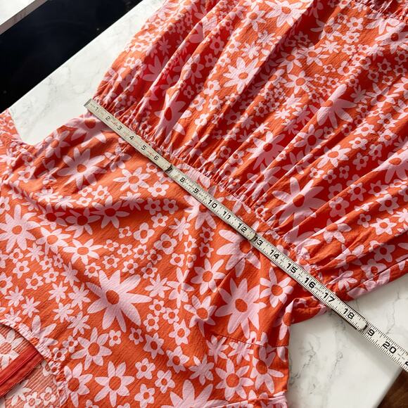 Princess Highway Babette Mini Dress Organic Cotton Long sleeve women’s size 12 - Picture 12 of 13